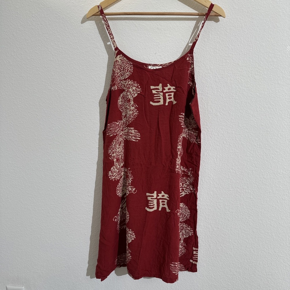 Dolce Vita Red Dress Summer Woman Size L